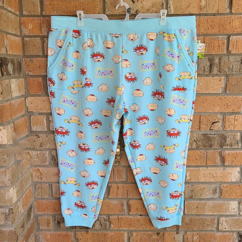Nickelodeon Women's Printed Easy Care Pajamas Pants Jogger Rugrats Size 3X - Picture 11 of 12